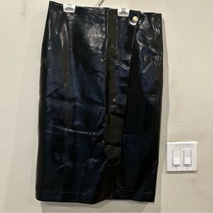 J. Crew Black Pencil Skirt